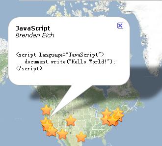 JavaScript 的发明者，发明地和示例